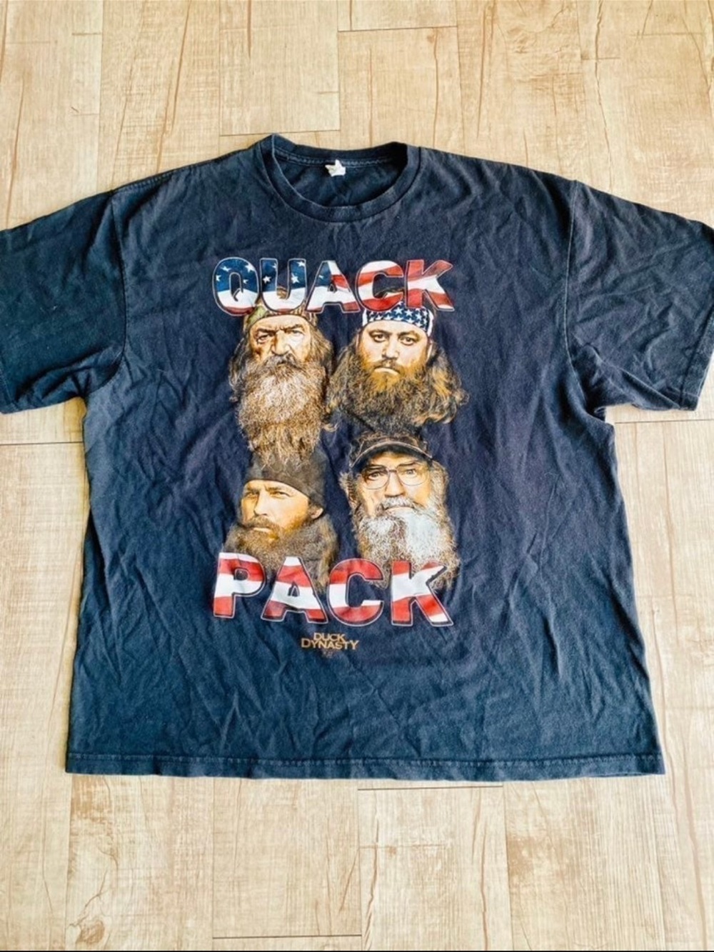 Y2K Duck Dynasty Quack Pack Mens T-Shirt 2XL